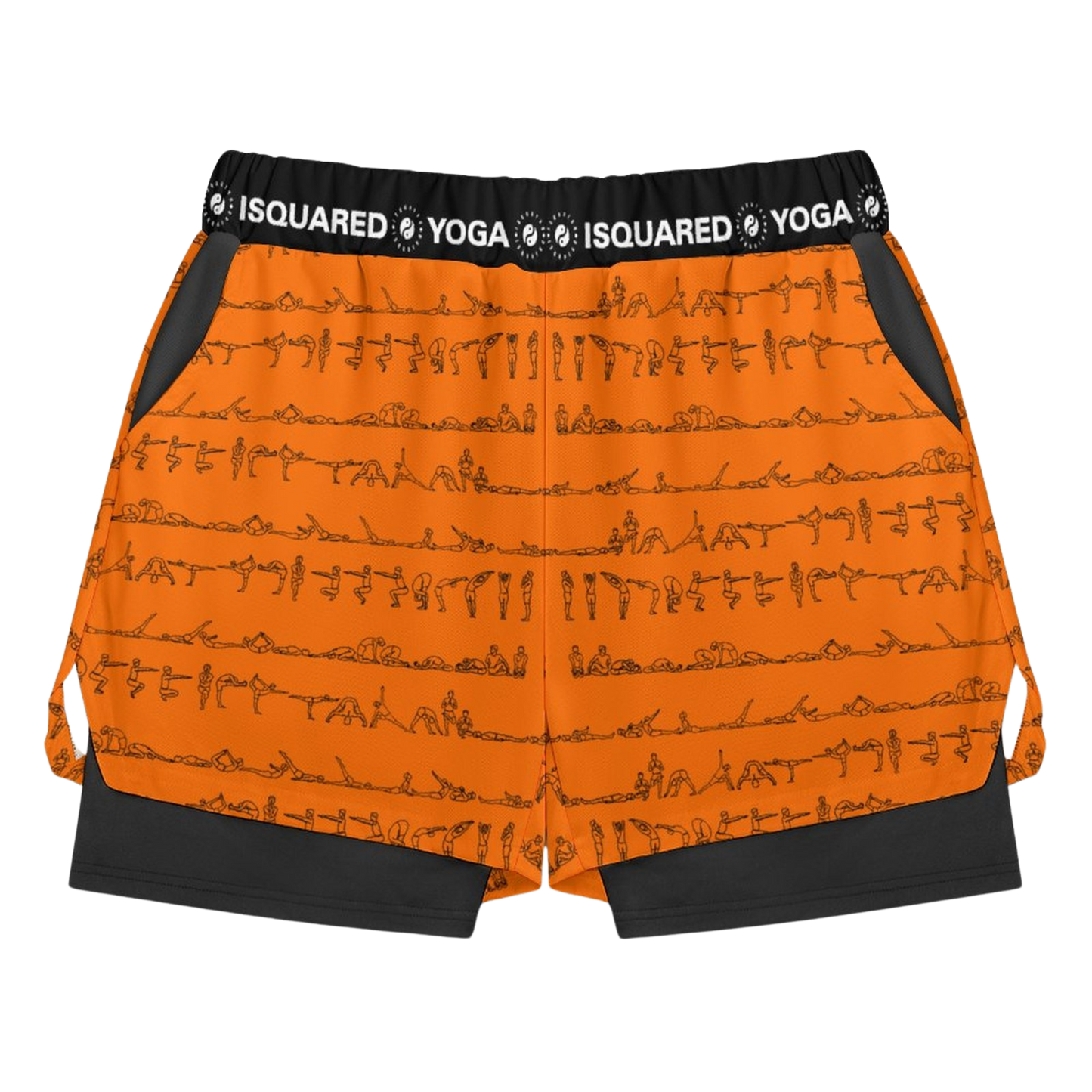 Bikram Series - Compression Yoga Shorts