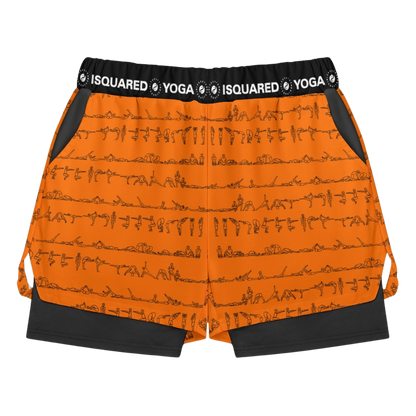 Bikram Series - Compression Yoga Shorts