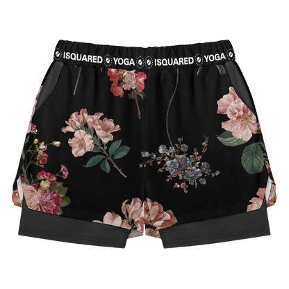 Botanicals - Comrpession Yoga Shorts