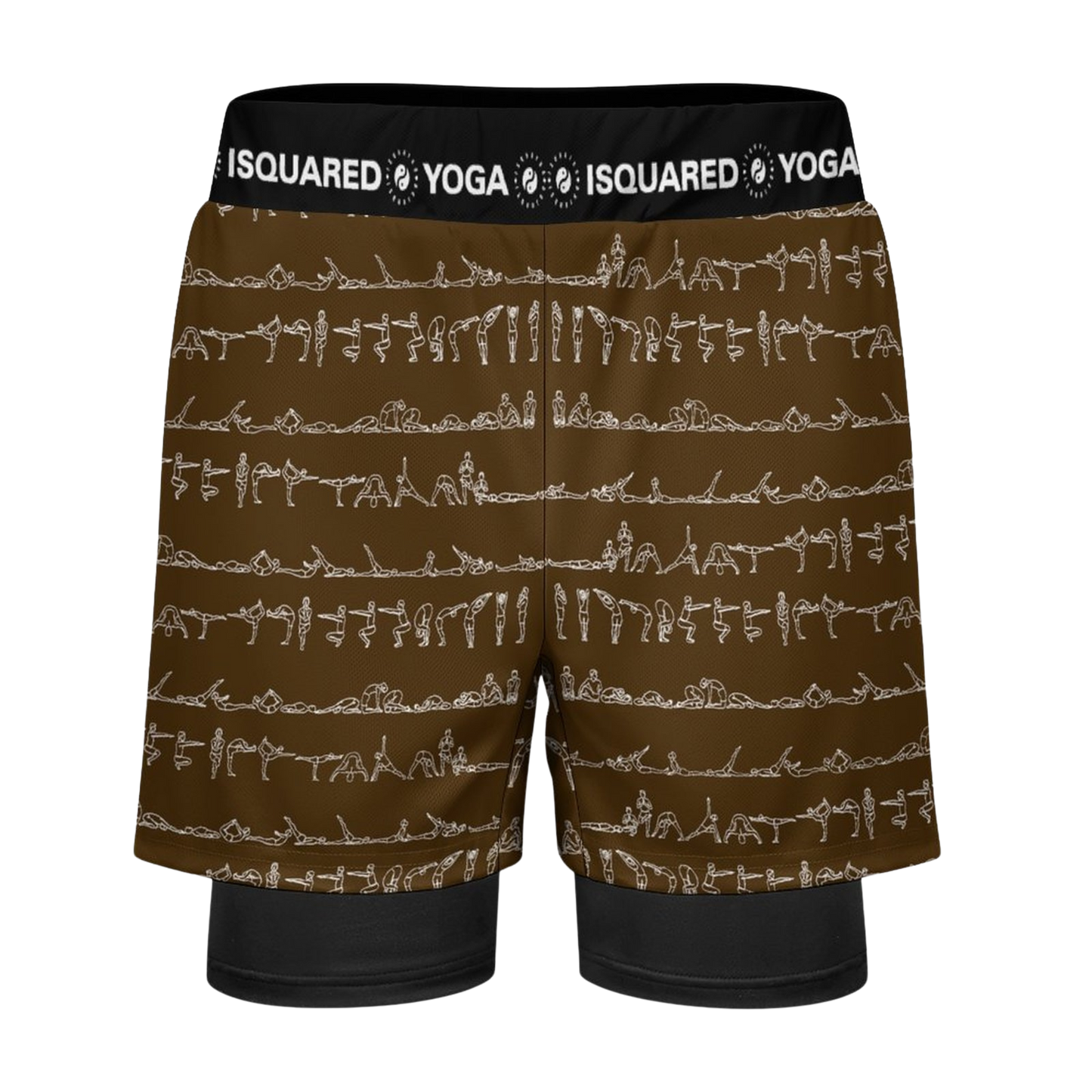 Bikram Ember - Compression Yoga Shorts