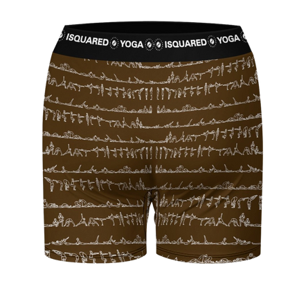 Bikram Ember - iSquared Yoga Shorts