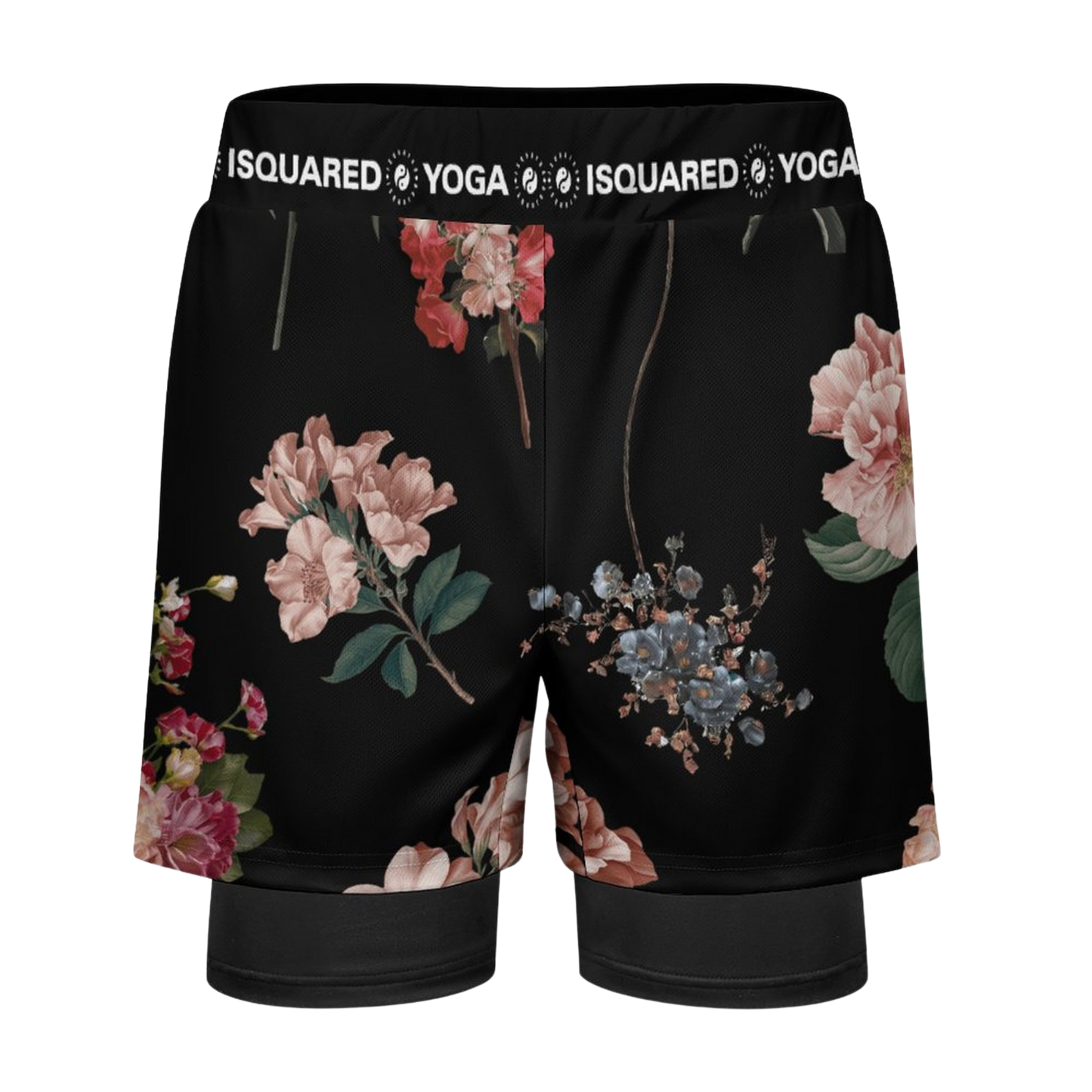 Botanicals - Comrpession Yoga Shorts
