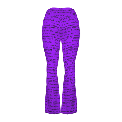 Bikram Series - Cross Waisted Flair Leggings REFINED