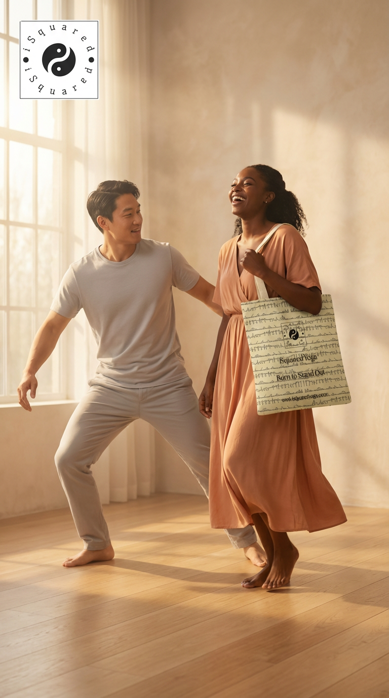 Bikram Pastel - iSquared Tote Bag