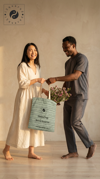 Bikram Pastel - iSquared Tote Bag