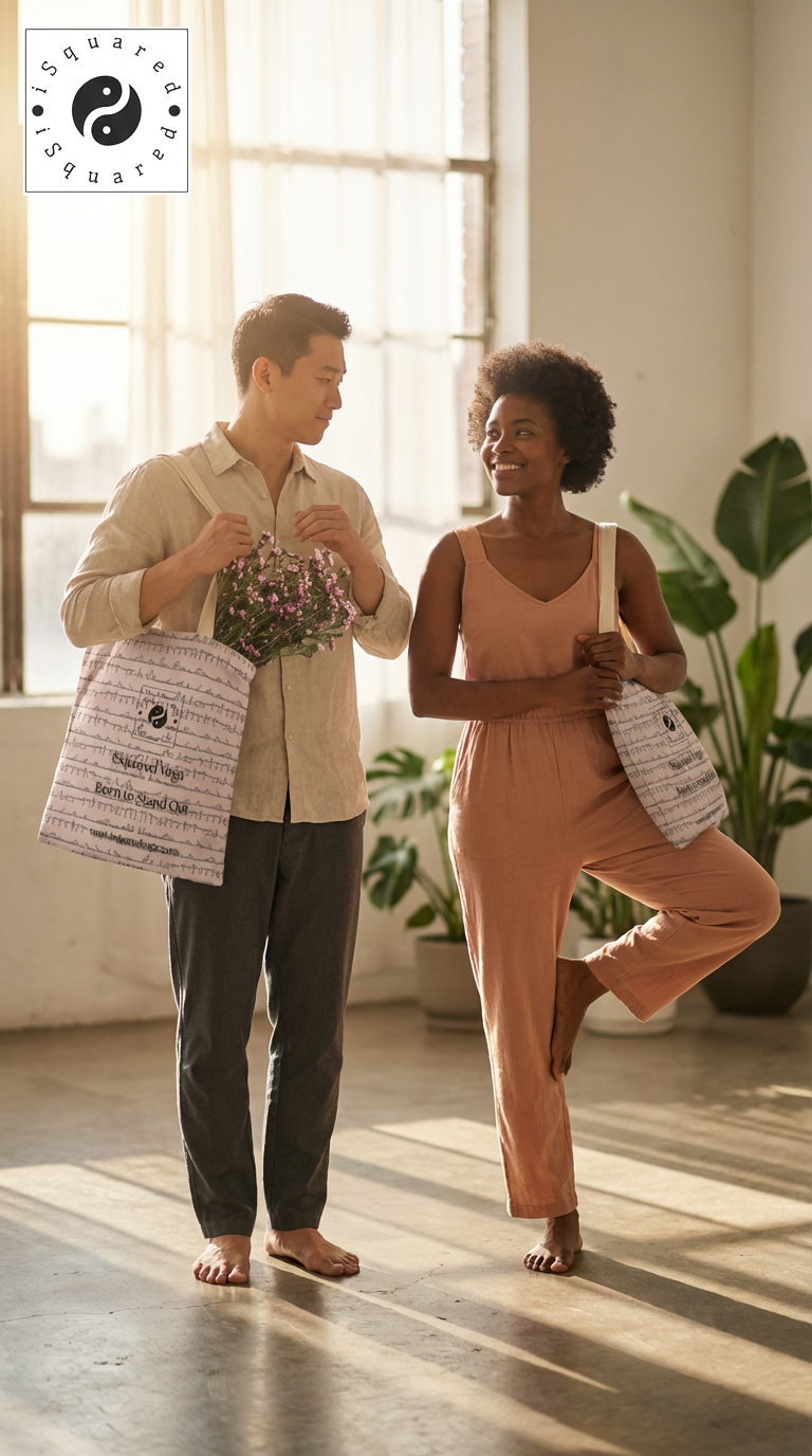 Bikram Pastel - iSquared Tote Bag