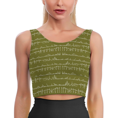 Bikram Ember - iSquared Crop Top