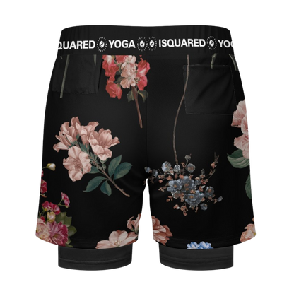 Botanicals - Comrpession Yoga Shorts