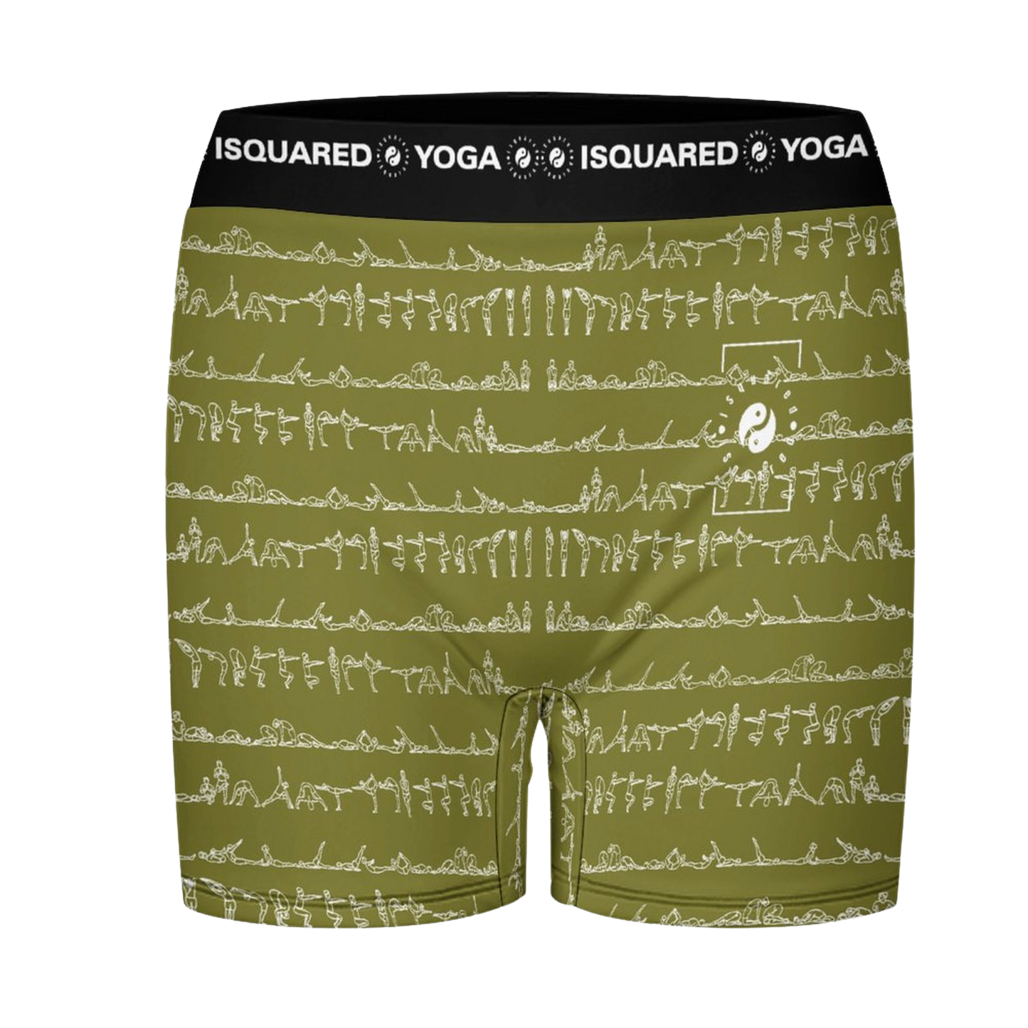 Bikram Ember - iSquared Yoga Shorts