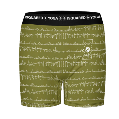 Bikram Ember - iSquared Yoga Shorts