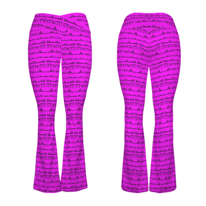 Bikram Series - Cross Waisted Flair Leggings REFINED