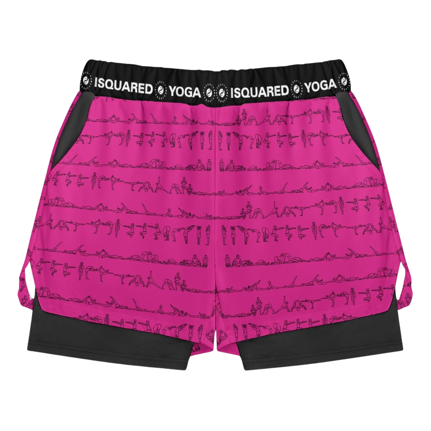 Bikram Series - Compression Yoga Shorts