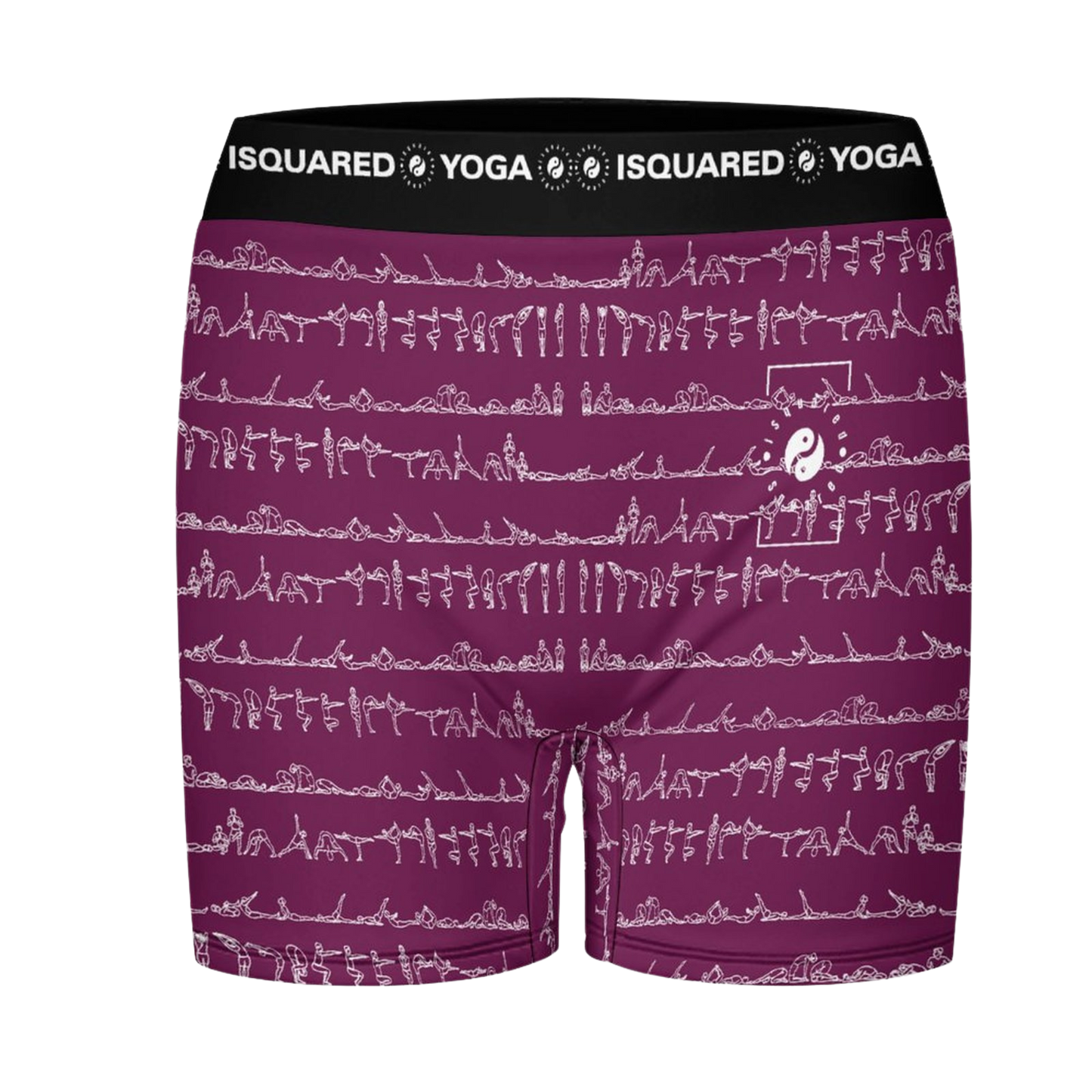 Bikram Ember - iSquared Yoga Shorts