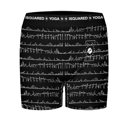 Bikram Ember - iSquared Yoga Shorts