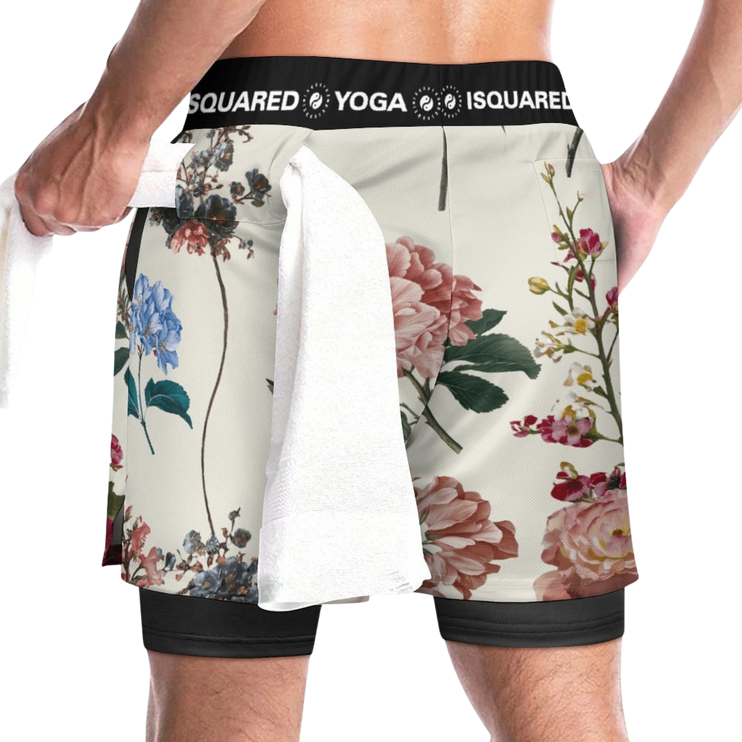Botanicals - Comrpession Yoga Shorts