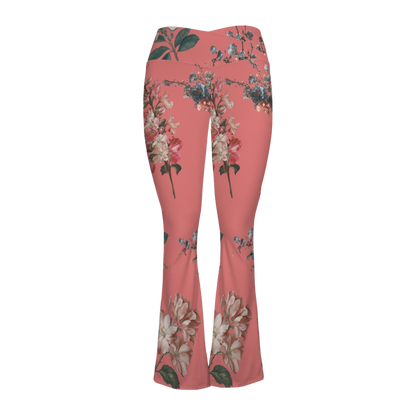 Botanicals - Cross Waisted Flair Leggings