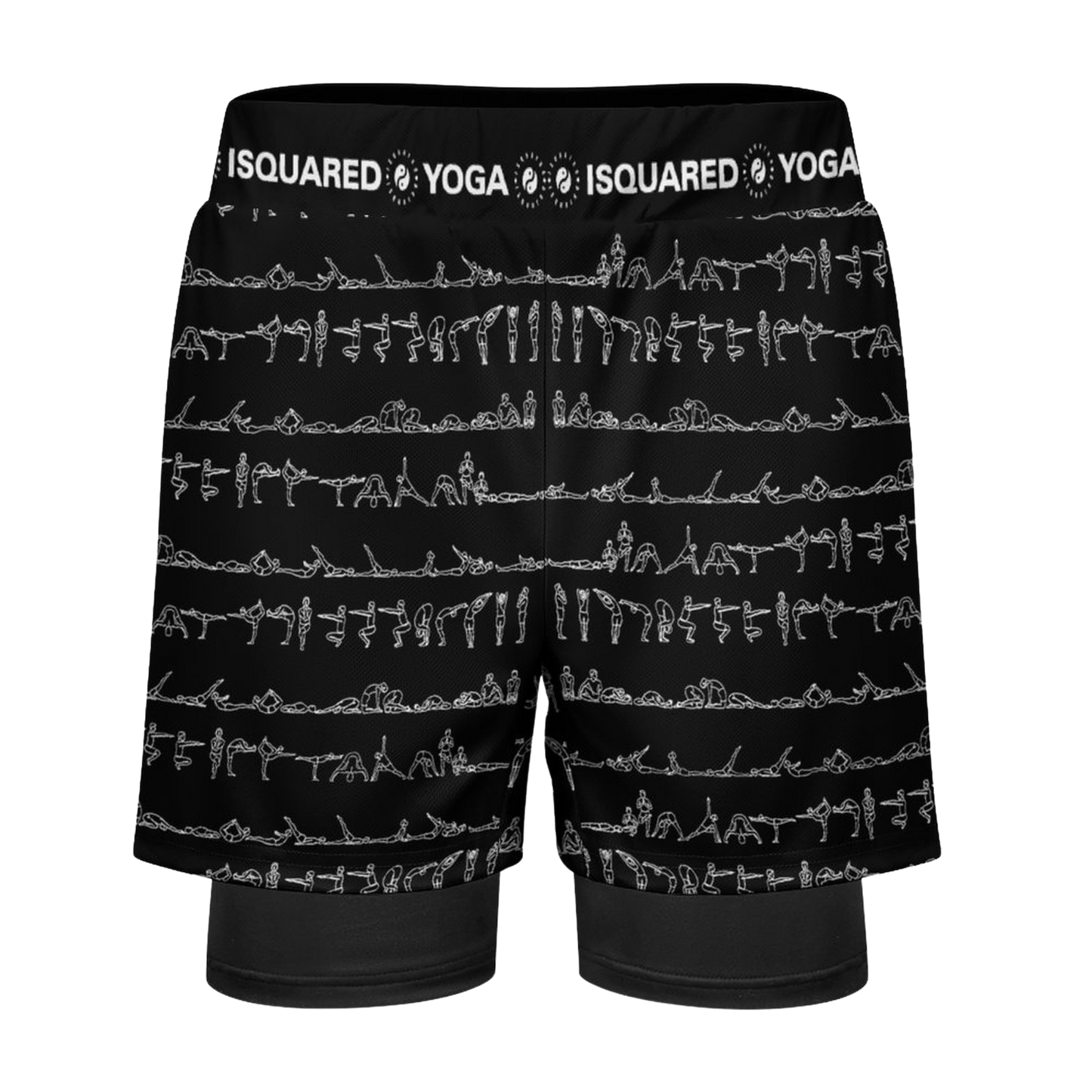 Bikram Ember - Compression Yoga Shorts