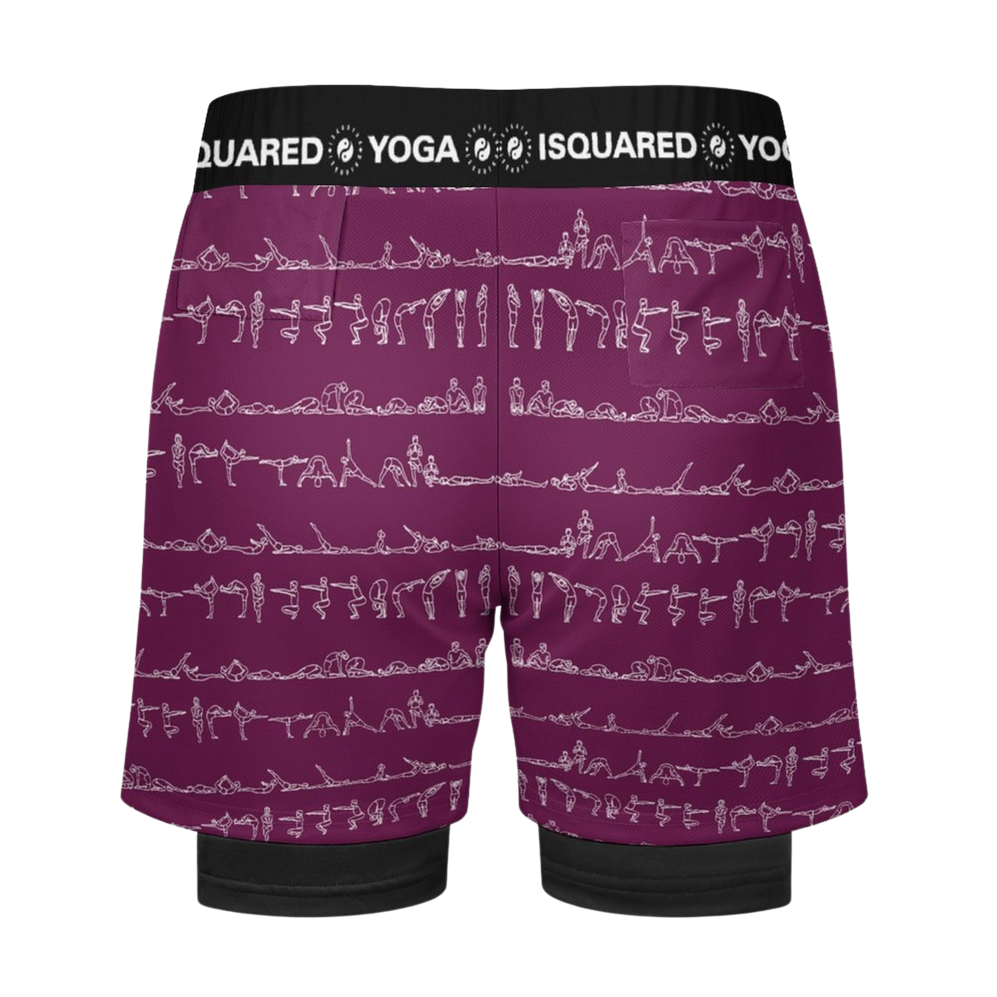 Bikram Ember - Compression Yoga Shorts