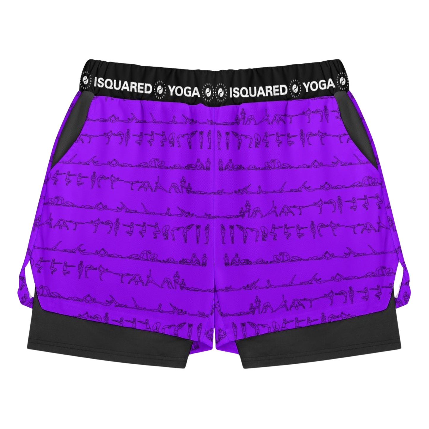 Bikram Series - Compression Yoga Shorts