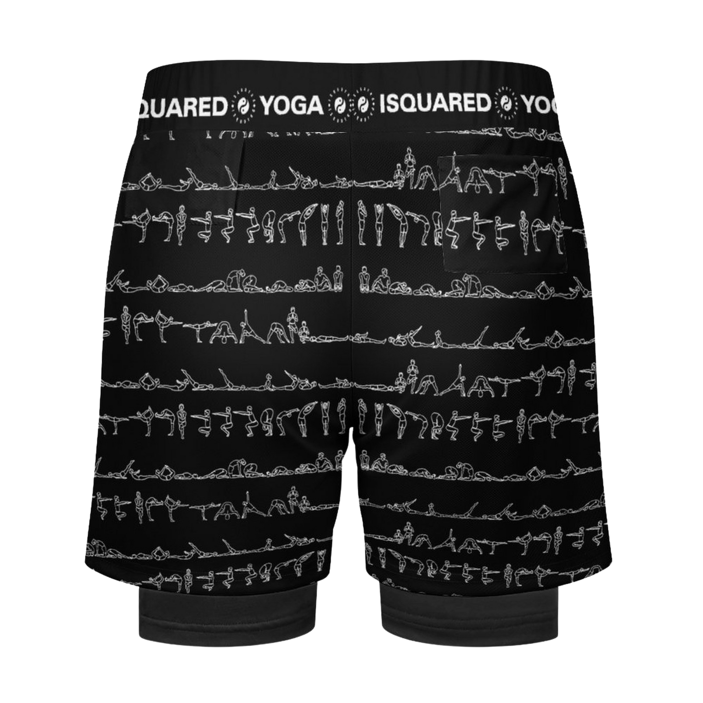 Bikram Ember - Compression Yoga Shorts