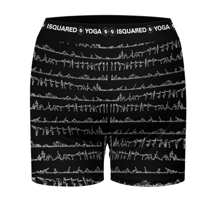 Bikram Ember - iSquared Yoga Shorts