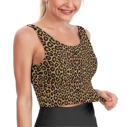 Wild Leopards - iSquared Crop Top