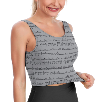 Bikram Pastel - iSquared Crop Top