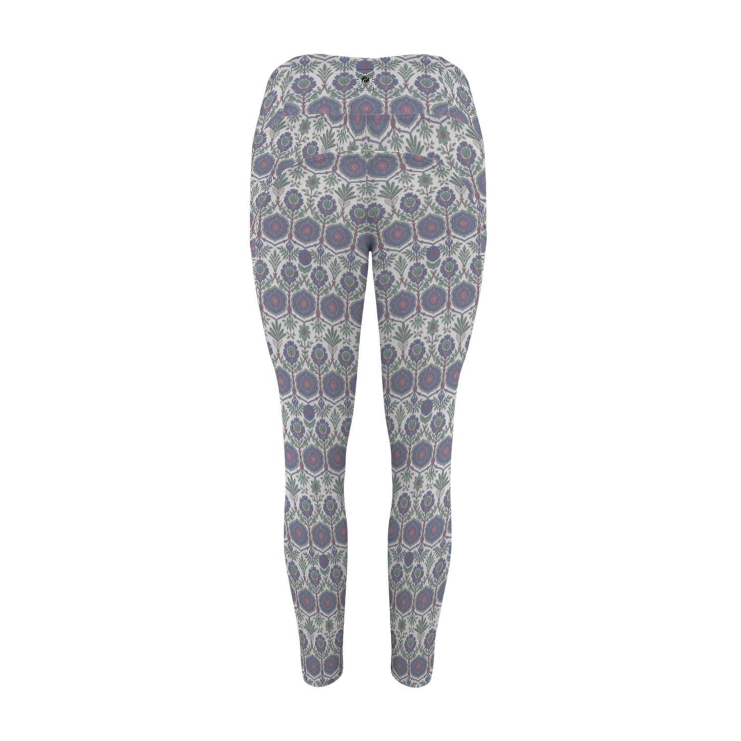 Jaipur Love iSquared Pocket Leggings with high-rise waistband, 4-way stretch fabric, and two side pockets