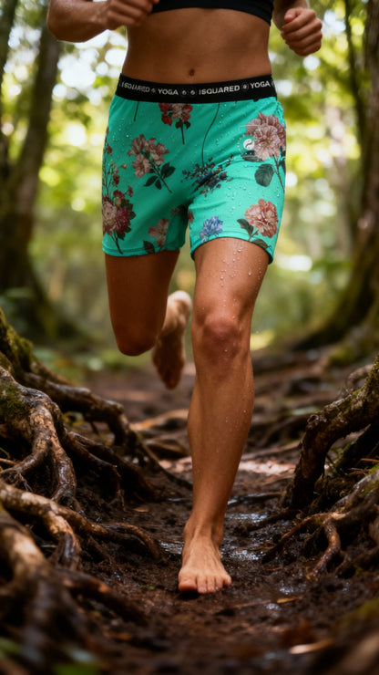 Botanicals - iSquared Yoga Shorts