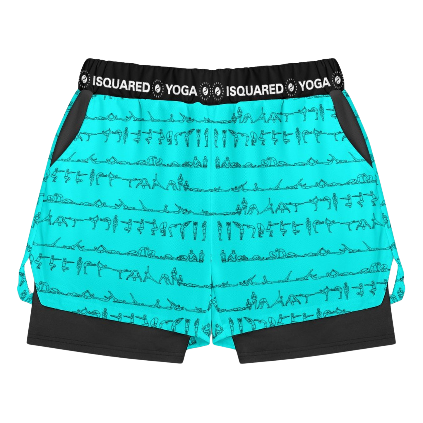Bikram Series - Compression Yoga Shorts