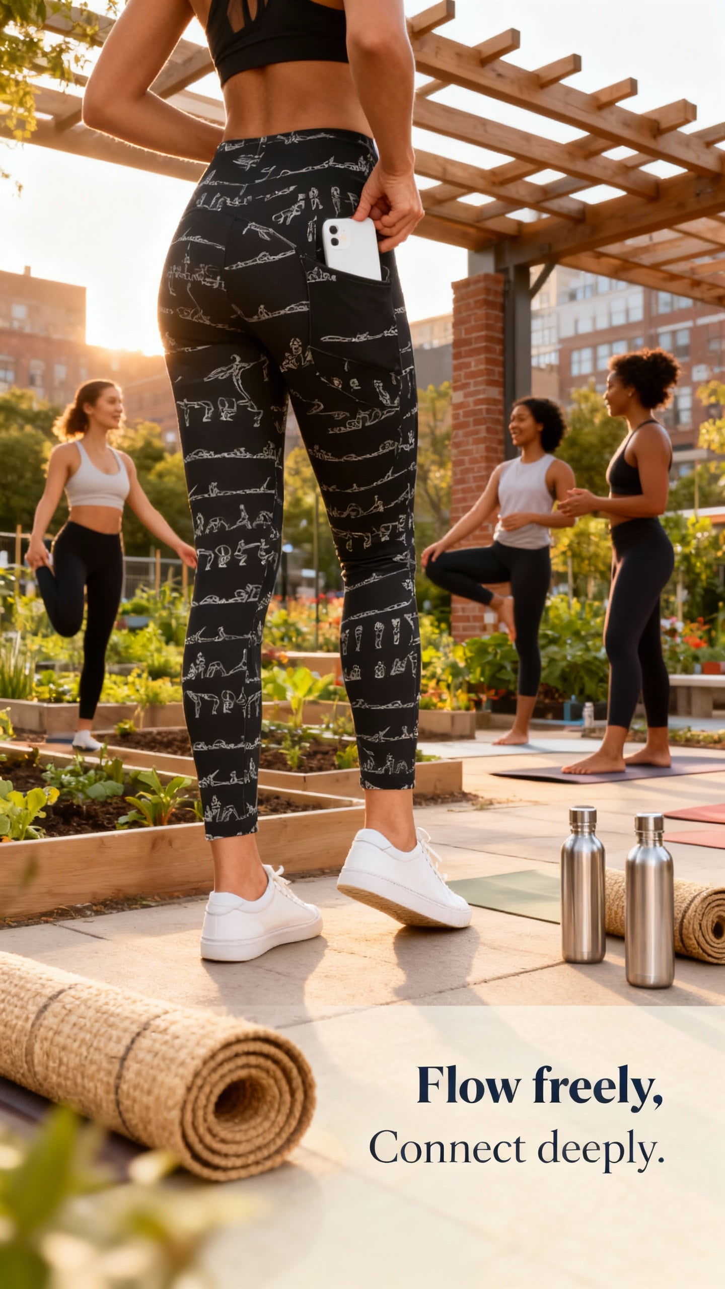 Bikram Ember - iSquared Pocket Leggings