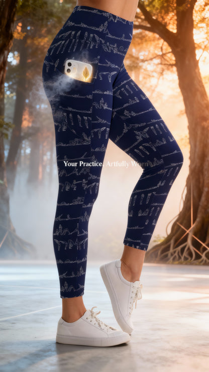 Bikram Ember - iSquared Pocket Leggings