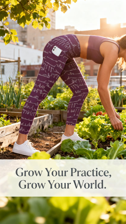 Bikram Ember - iSquared Pocket Leggings