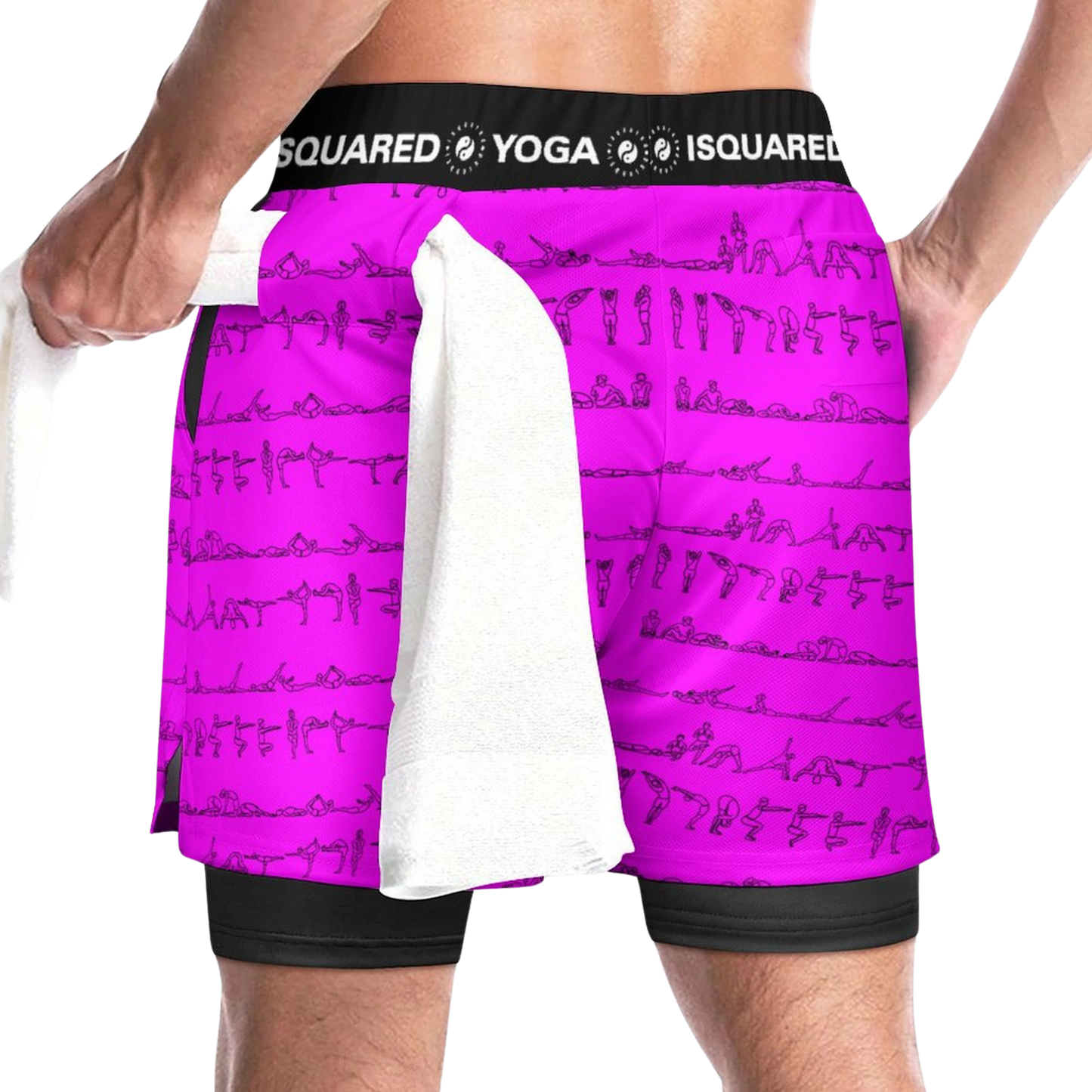 Bikram Series - Compression Yoga Shorts