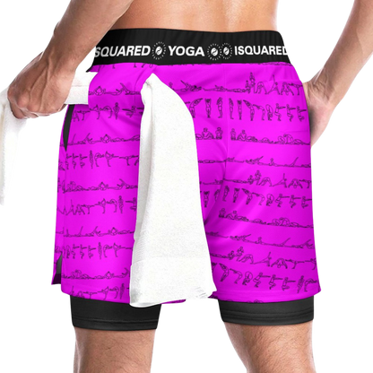 Bikram Series - Compression Yoga Shorts