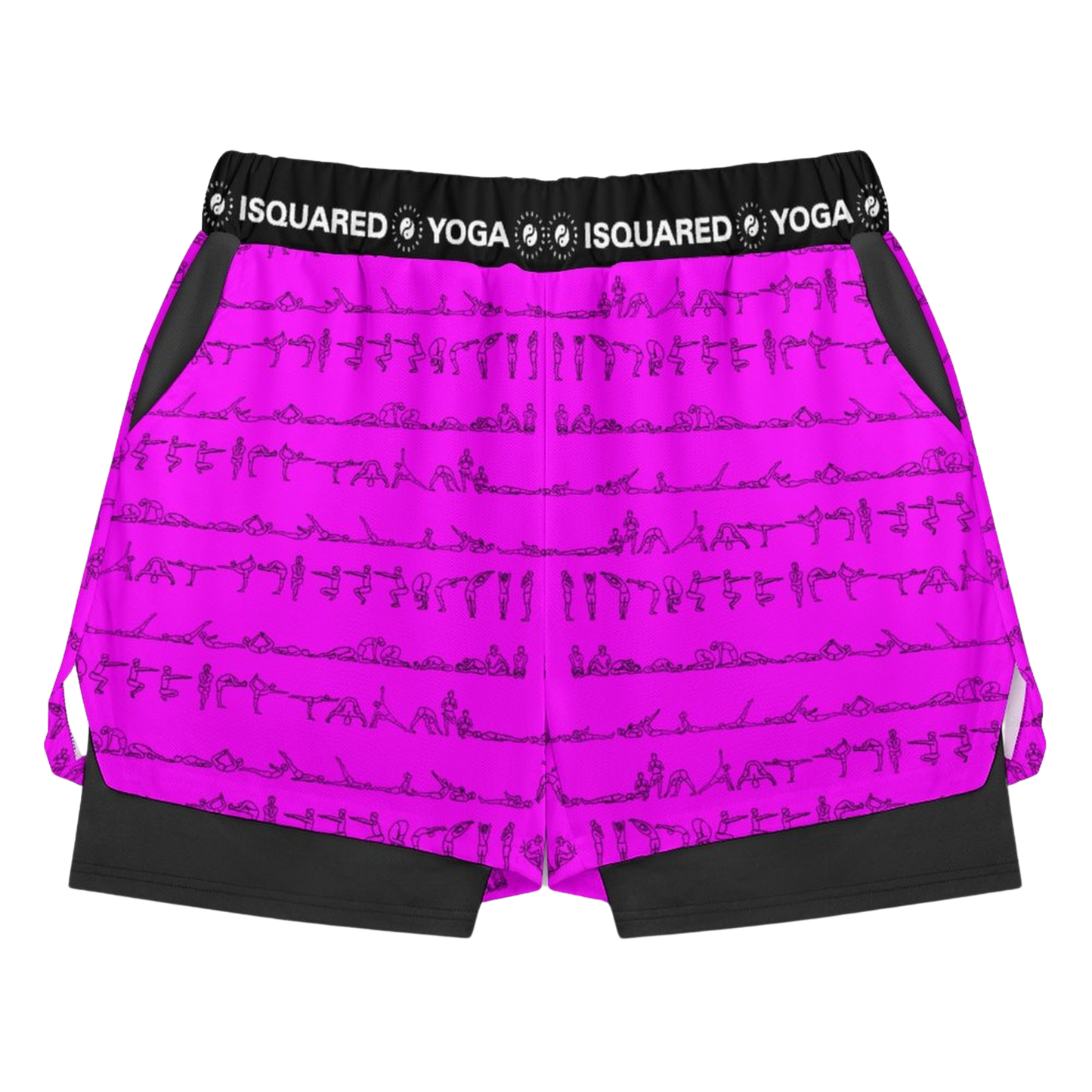 Bikram Series - Compression Yoga Shorts