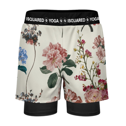 Botanicals - Comrpession Yoga Shorts