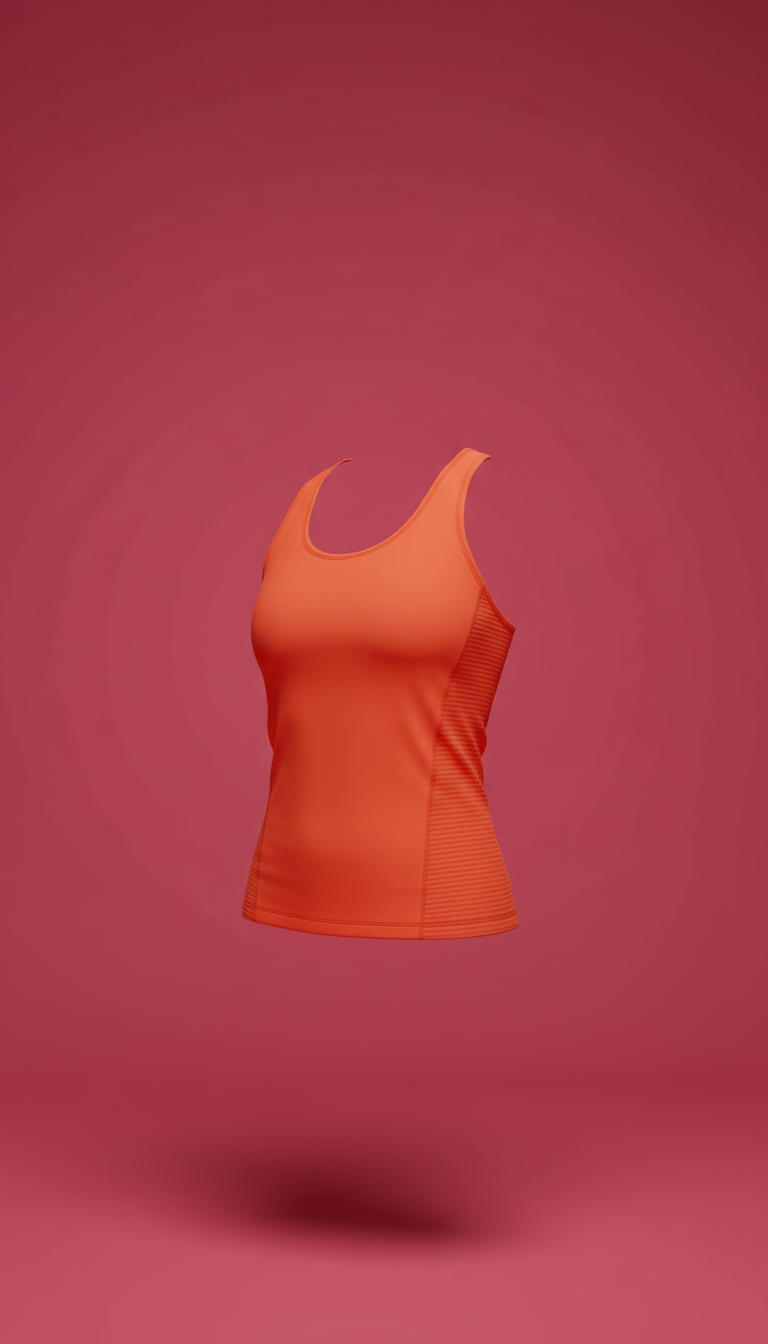 Tangerine Rush Yoga Tank