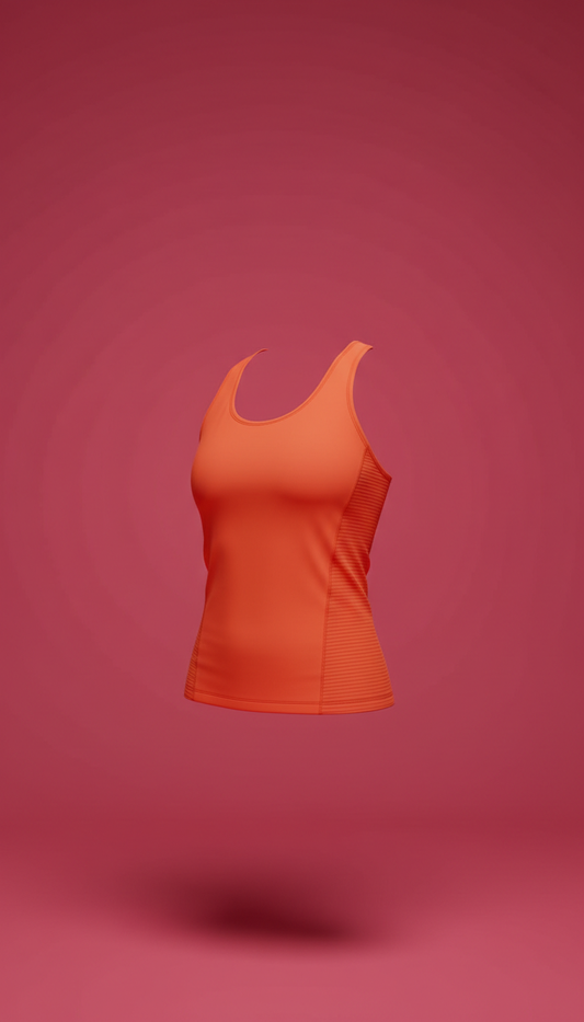 Tangerine Rush Yoga Tank