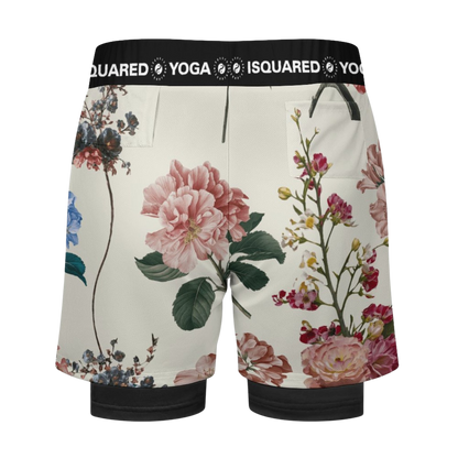 Botanicals - Comrpession Yoga Shorts