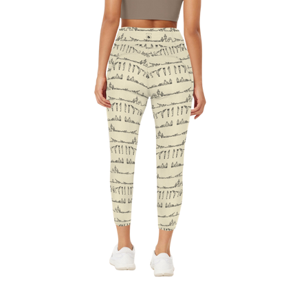 Bikram Pastel - iSquared Pocket Leggings