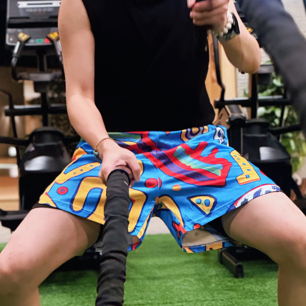 Bikram Ember - Compression Yoga Shorts