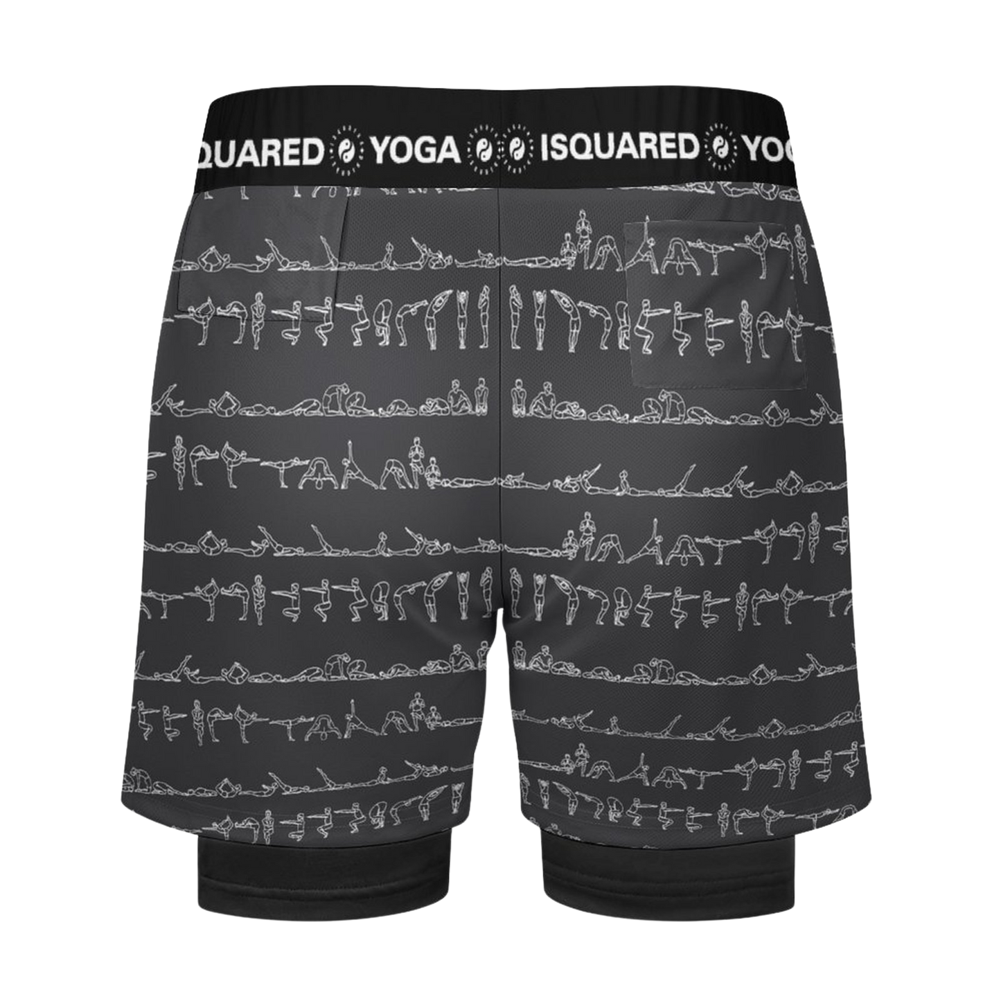 Bikram Ember - Compression Yoga Shorts