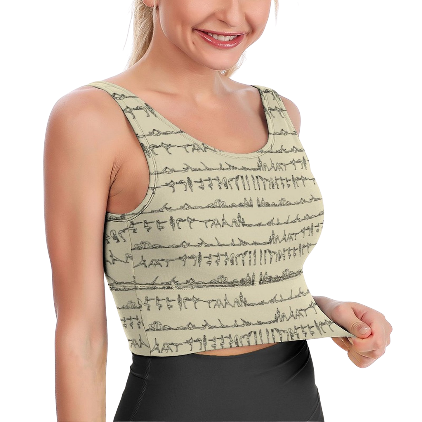Bikram Pastel - iSquared Crop Top