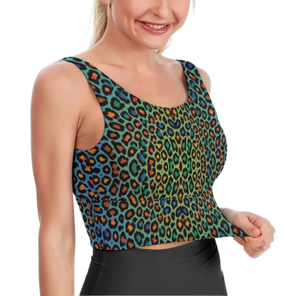 Wild Leopards - iSquared Crop Top