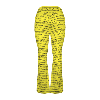Bikram Series - Cross Waisted Flair Leggings REFINED