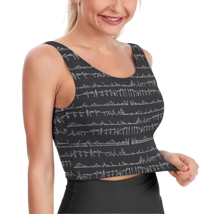 Bikram Ember - iSquared Crop Top