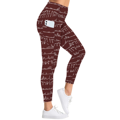 Bikram Ember - iSquared Pocket Leggings