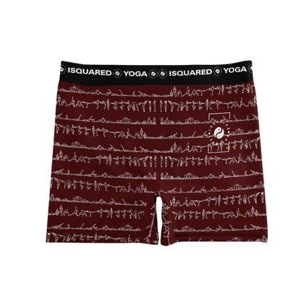 Bikram Ember - iSquared Yoga Shorts