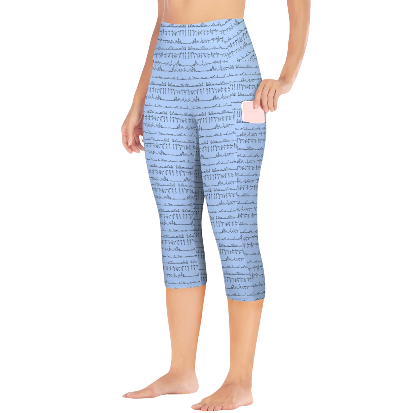 Bikram Pastel - iSquared Pocket Capri